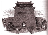 Южные ворота императорского города в Пекине-Врата Небесного Спокойствия
